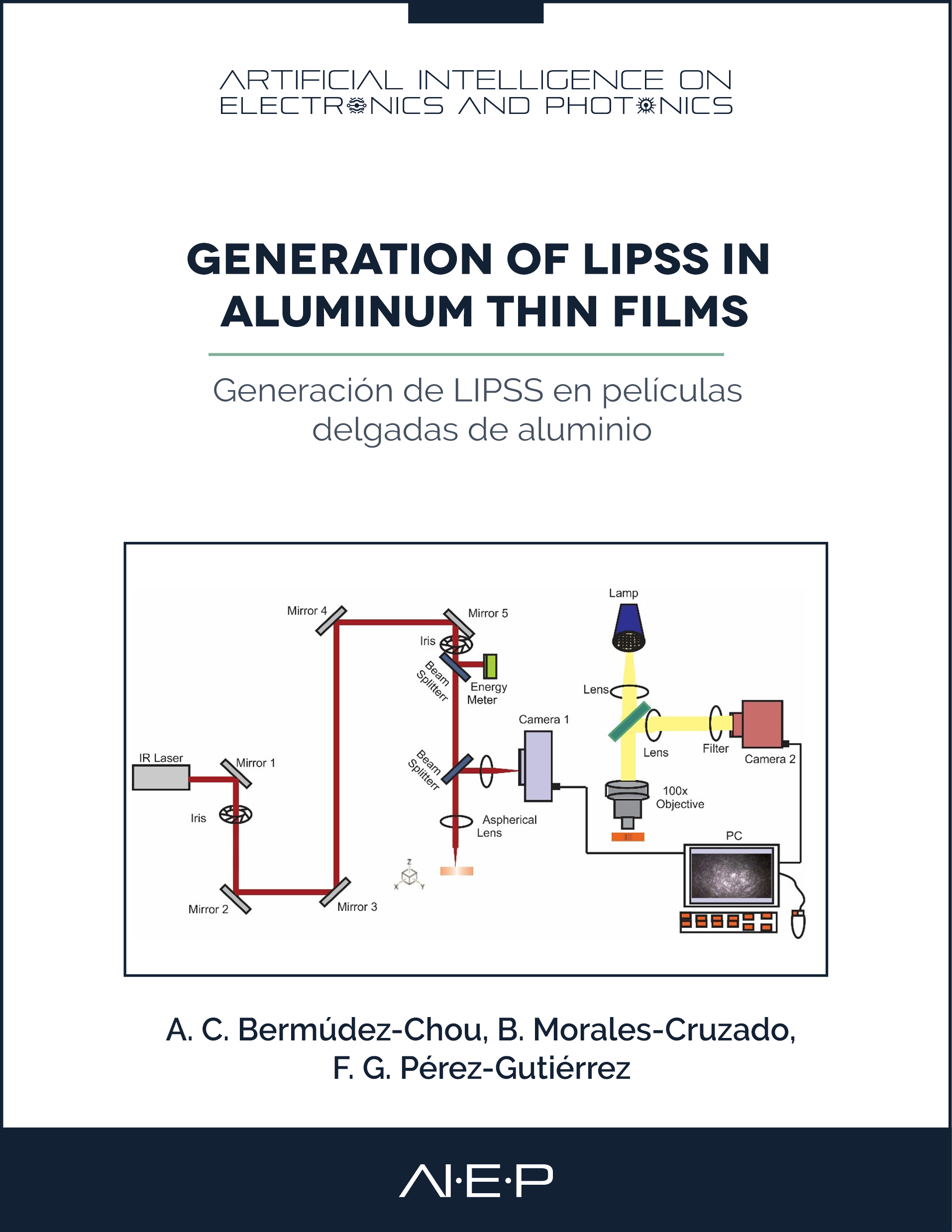 Generation of LIPSS in aluminum thin films
